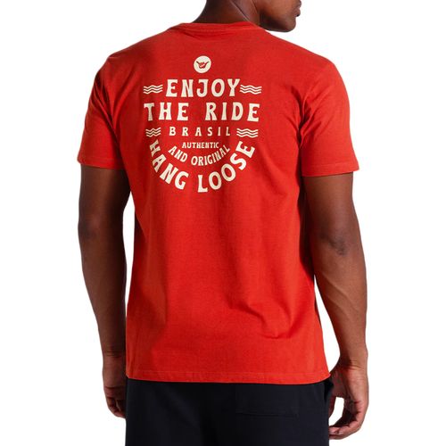 Camiseta Masculina Hang Loose Enjoy VERMELHO-HLTS010634- -1-